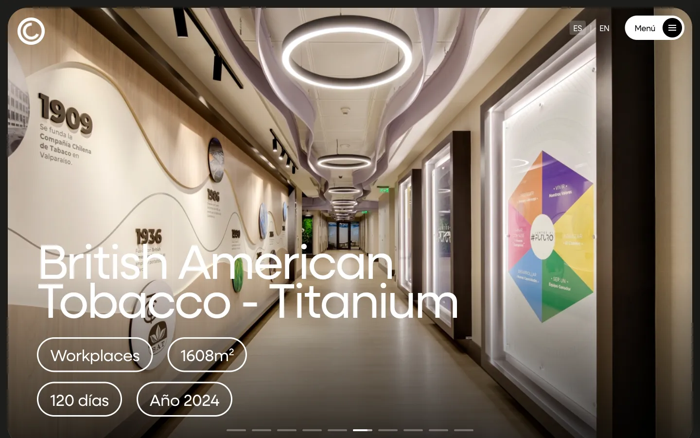 Casbro - Detalle de proyecto con galería