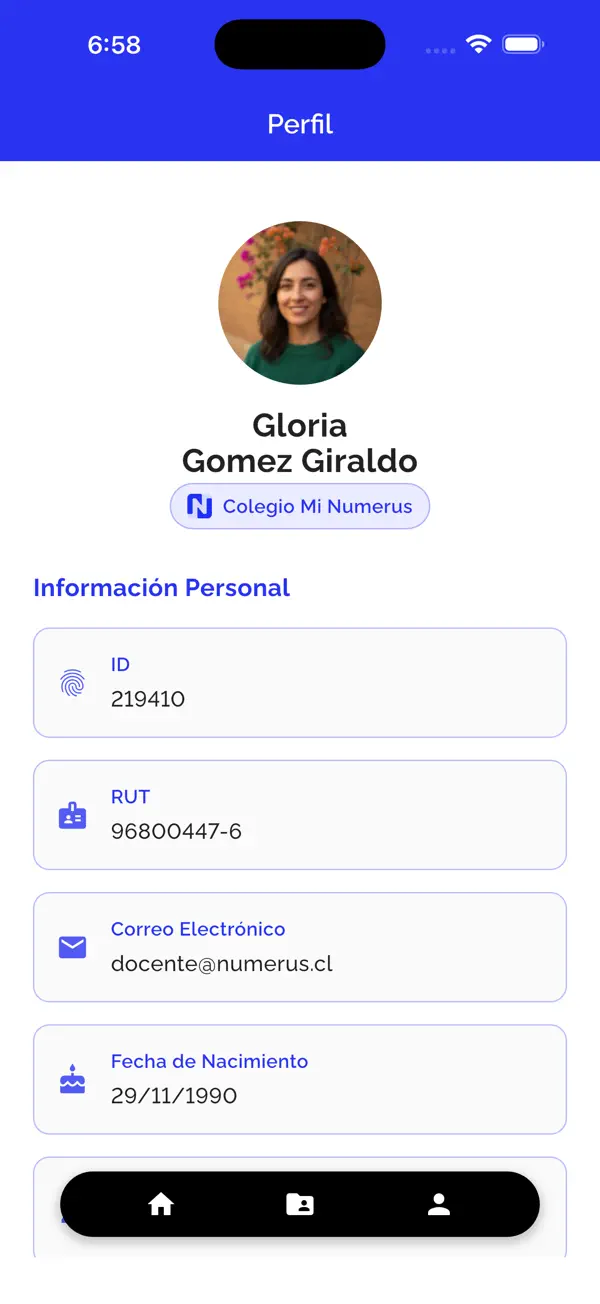 Mi Numerus - Perfil del trabajador
